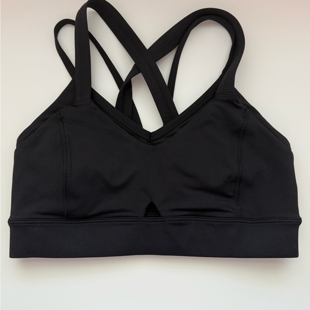 lululemon athletica Black Strappy Sports Bra